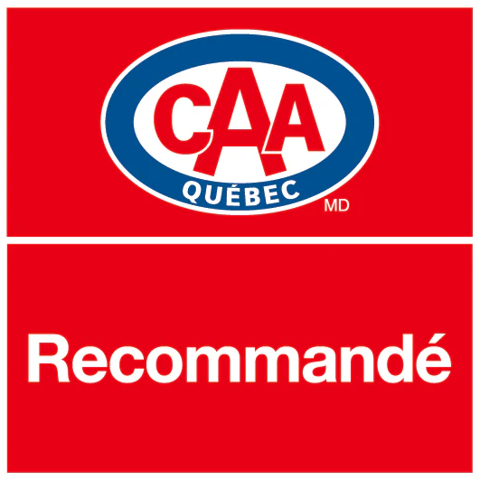 logo certification de compagnie recommandé par CAA Québec de i9 construction à québec